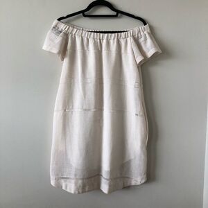 Astr The Label Open Stitch Off Shoulder Mini Dress